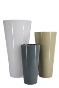 Vases en fibre de verre de style moderne en gros, jardinières en fibre de verre pour une utilisation intérieure et extérieure, design durable et léger - Product Image 2