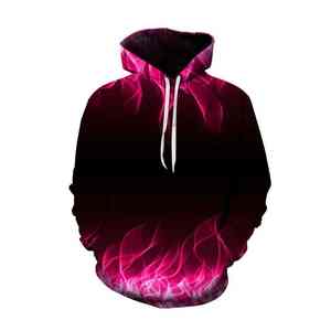 Sweat à capuche imprimé 3D OEM de sublimation numérique personnalisé pour hommes sweat à capuche en polyester imprimé surdimensionné - Product Image 3