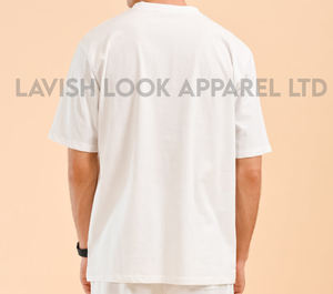 Camisetas de algodón 100% unisex, ropa de calle de manga corta, camiseta antiarrugas, cuello redondo, serigrafía personalizada, camisetas de hombre de 200 gramos - Product Image 3