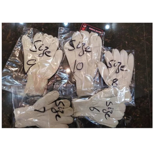 2023 XL taille gants de travail haute qualité coton blanc naturel imperméable anti-dérapant sécurité ignifuge fonction de protection - Product Image 4