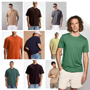 Camisetas de Manga Corta Unisex al Por Mayor con Diseño Personalizado, Cuello Caído, Algodón Premium, Estilo Casual, Fabricante de Bangladesh - Product Image 1