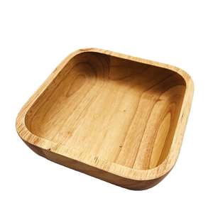 Cuencos de madera de Acacia para ensalada, fruta y verdura, venta al por mayor - Product Image 2