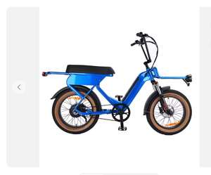 Vélo électrique hybride haute vitesse pour adultes, femmes, moteur Bafang 500W avec 2 vitesses internes, pneus larges, vélo électrique à courroie - Product Image 4