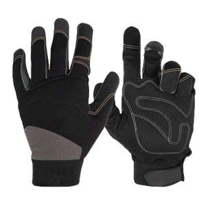 Guantes mecánicos de cuero de primera calidad resistentes al calor, antiestáticos, antivibración, sin silicona, sin polvo, personalizables - Product Image 2