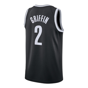 Camisetas de Baloncesto para Hombre, Poliéster/Algodón, Sublimación, Bordado 3D, Impresión Personalizada con Nombres y Logotipos del Equipo, Cuello en V, Manga Corta - Product Image 2
