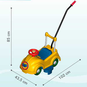 MYTEK modelo MY-5528 paseo en elefante cochecito de juguete con bastón - Product Image 1