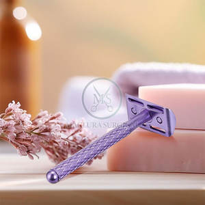Maquinilla de afeitar de seguridad de alta calidad para un afeitado facial Suave, adecuada para el cuidado en húmedo o seco, maquinilla de afeitar de seguridad profesional para peluquero - Product Image 3