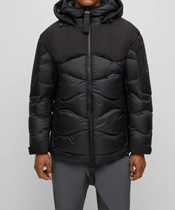 Chaqueta de Plumón con Capucha Desmontable Palm Moose, Chaqueta de Invierno Impermeable de Alta Calidad para Hombre - Product Image 1