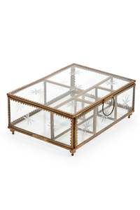 Joyero Contemporáneo de Metal y Vidrio Diseñado para Hogares Modernos que Ofrece Elegantes Soluciones de Almacenamiento y Exhibición - Product Image 5