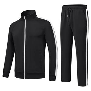 Pantalon de survêtement à capuche de haute qualité Ensemble 2 pièces en polyester Ensembles de jogging avec logo personnalisé Survêtements pour hommes Combinaisons de survêtement unisexes - Product Image 1
