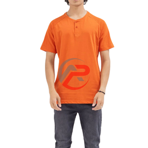 เสื้อยืดระบายอากาศสำหรับผู้ชายผ้าคอตตอน100% สามารถปรับแต่งโลโก้ได้ตามต้องการ - Product Image 1