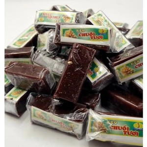 Chewy Banana <b>Candy</b> with Coconut Milk Vietnamese Fruit <b>Candy</b> No Peanuts Coconut Banana <b>Candy</b> Manufacturer Vietnam - Product Image 1
