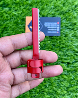 Maquinilla de afeitar profesional para peluquero, cuchillas de un solo borde, anillo de dedo de acero inoxidable, moldeadores de pelo, maquinilla de afeitar adelgazante de alto grado