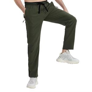 Custom Casual Windproof Breathable Sweat Pants Jogger 100% Cotton Fleece <b>Trousers</b> Tracksuit Loose Fit - Product Image 4
