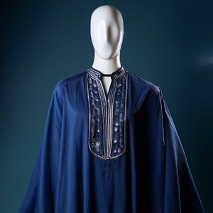 Vêtements liturgiques hijab en gros, robe islamique turque, robe musulmane standard du Moyen-Orient, abaya pour femmes - Product Image 2
