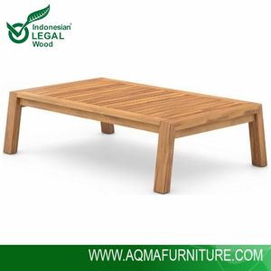 โต๊ะกาแฟไม้สักสำหรับกลางแจ้ง ผลิตในอินโดนีเซีย - Product Image 2