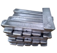 Lingots d'antimoine 99,65 % 99,85 % 99,9 % non alliés, blanc argenté, usage industriel, norme internationale, poids métallique, origine kg, modèle