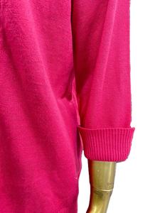 Elegante Chaleco de algodón para mujer, tamaño personalizable, estilo largo, botón informal, estampado, punto especial, primavera, Vintage, antibolitas - Product Image 3