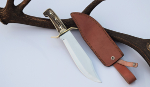 Venta al por mayor personalizado de alta calidad OEM ODM servicio hecho a mano de acero de Damasco Drop Point hoja de supervivencia al aire libre Camping cuchillo - Product Image 6