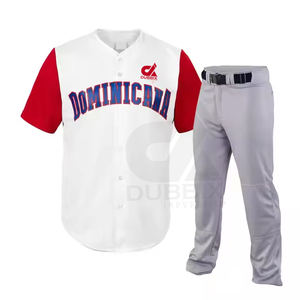 Ropa deportiva Uniforme de béisbol al mejor precio Uniforme de béisbol Uniformes de béisbol de etiqueta privada - Product Image 1
