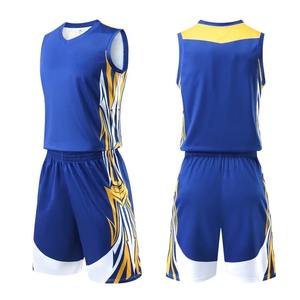 Ensembles de maillots de basket-ball légers pour hommes, séchage rapide, respirants, design rétro professionnel, logo personnalisé - Product Image 3