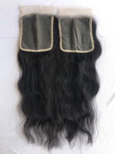 Extensions de cheveux humains bruts de haute qualité, alignées aux cuticules, 22 pouces, avec closure en dentelle transparente 5x5, provenant d'un seul donneur, origine Cambodgien et Brésilien, pour la vente en gros - Product Image 3