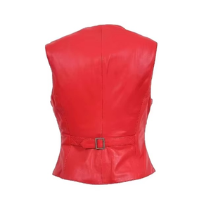 Chaleco de Cuero para Mujer, Diseño Moderno, Calidad Premium, Vintage, Impermeable, Forrado de Felpa, Sostenible, Ligero y Cómodo - Product Image 5