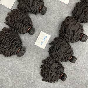 Mega Venta Nuevo Producto Vapor Fuzz Rizado Trama Extensión de Cabello Gran Cantidad en Stock Listo para Enviar Vietnamita - Product Image 3