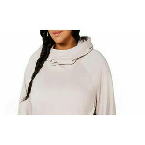 Felpa con Cappuccio Calvin Klein da Donna, Modello Performance con Collo a Cappuccio, Colore Viola, Taglia Media - Product Image 2