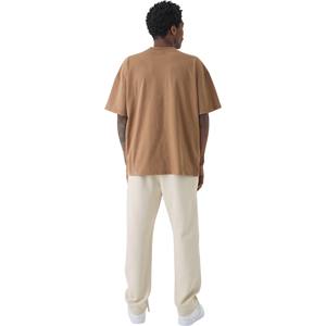 Camiseta de cuello redondo de peso pesado de algodón 100% de alta calidad, impresión DTG personalizada, diseño de bordado en blanco para hombres - Product Image 2