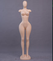 Mannequin femme sans tête, gonflable, en plastique ABS et tissu, grande taille, forte poitrine, pour maillots de bain, pose debout, pour la couture et l'affichage de vêtements