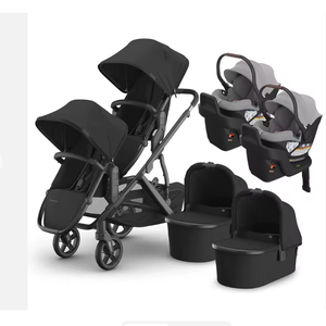 Top Authentic Original NEW UPPPAAbabyy Visstaa V3 Strolleer - Système de poussette tout-terrain simple à double siège - Product Image 1