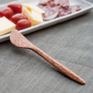 Cuchillo cortador de madera de coco, cuchillos de cocina reutilizables biodegradables de madera de palma de coco, cubiertos no plásticos sin residuos - Product Image 5