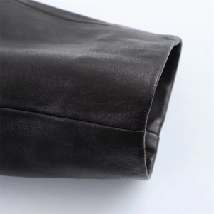 Femmes nouveau automne hiver tricoté veste coton costume avec revers poche bouton décoration vêtements respirants - Product Image 2