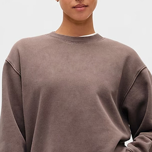 Sudadera de Mujer con Mangas Completas, Estilo Casual, Cuello Redondo, Precio al por Mayor para Pedidos al por Mayor, Servicio OEM, Diseño Moderno, Ajuste Casual - Product Image 2