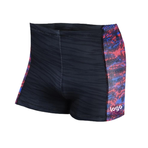 2025 Shorts de bain de course pour hommes personnalisés de haute qualité troncs à séchage rapide conception d'angle plat de grande taille avec fonction étanche - Product Image 6