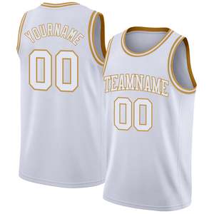 Venta al por mayor último diseño elegante camiseta de baloncesto con logotipo personalizado Color sólido personalizado sublimación impresión camiseta de baloncesto - Product Image 1