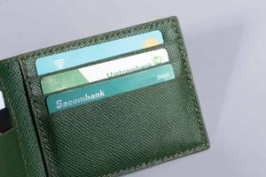 Haute qualité hommes classique portefeuille à deux volets vente chaude Style Vintage sac à main en cuir véritable mince LBW-0310 - Product Image 6