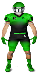 Uniforme de fútbol americano juvenil, logotipo bordado personalizado, diseño personalizado, camisetas de fútbol de malla, técnica de sublimación, patrón de número - Product Image 5