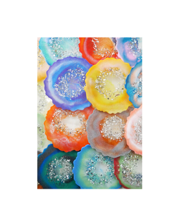 Posavasos de piedra de resina blanca y tamaño personalizado y precio barato con producto hecho a mano y artículos de uso de regalo con venta - Product Image 6