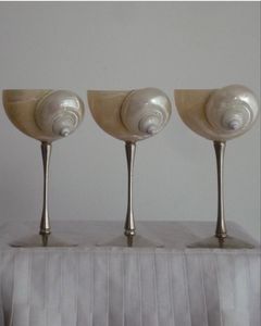 Tasses en nacre de haute qualité Verres à vin en coquillage fabriqués à la main pour les stations balnéaires du Vietnam - Product Image 6