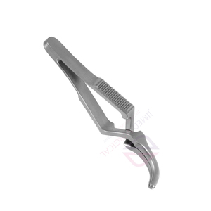 Petite pince DeBakey Bulldog 2.25 pouces | Micro pince en acier incurvée à action croisée pour la chirurgie cardiothoracique et coronarienne - Product Image 5