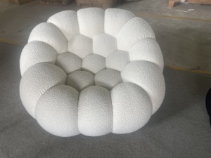 Disen đồ nội thất Chất lượng cao hiện đại phòng khách sofa bong bóng ghế sofa boucle vải bọc sofa nhà - Product Image 2
