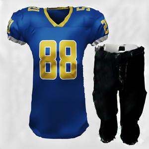 Uniformes de Fútbol Americano Personalizados Directo de Fábrica para Adultos, Ropa Deportiva de Manga Corta Estampada a Precio de Mayoreo - Product Image 1