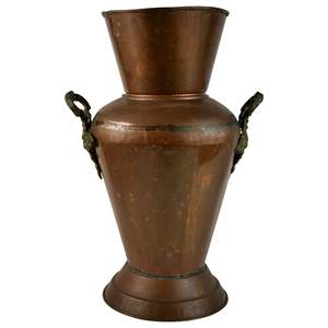 Wedding <b>Table</b> Centerpieces Metal Flower Vases Shiny Finishing Flower Pot - Product Image 1