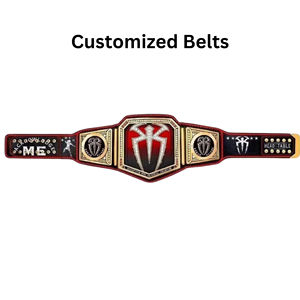 Ceinture de titre de championnat de lutte design personnalisé en gros matériau en laiton de haute qualité avec logo personnalisé - Product Image 5