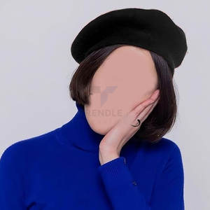 Boina Francesa, Disfraz de Halloween con Barba, Gorro de Lana para Hombre y Mujer, Gorro de Invierno Cálido, Gorro Informal de Artista Francés para Clima Frío - Product Image 5