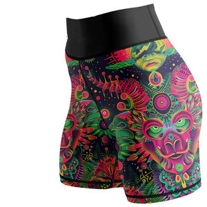 กางเกงกีฬาขาสั้นผู้ชายขาวดำ - Product Image 6