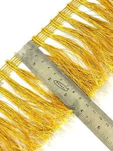 Commerce de gros de bordure en dentelle tressée métallique pour bricolage pour chaussures et sacs - Product Image 3