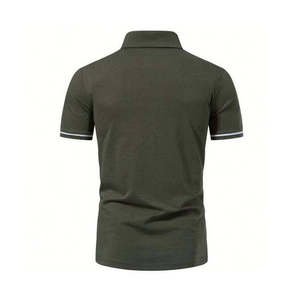 Camisas Polo de Verano para Hombre, de Poliéster y Algodón, Casuales, con Cierre, Camisetas con Cierre, Camisas Polo de Golf - Product Image 3